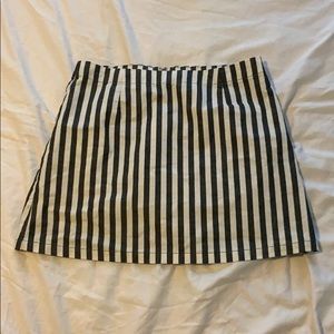 Forever 21 Mini Striped Skirt